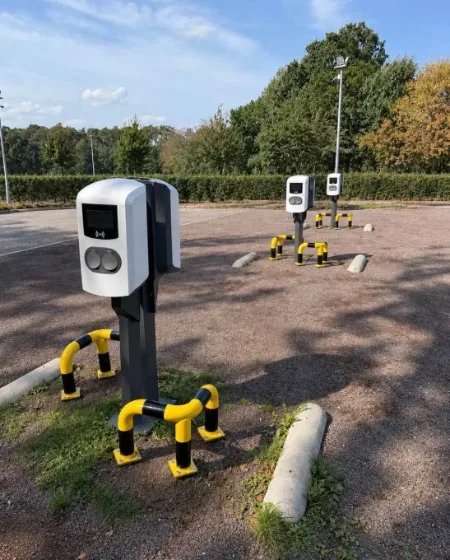 Laadpalen bedrijfsparking
