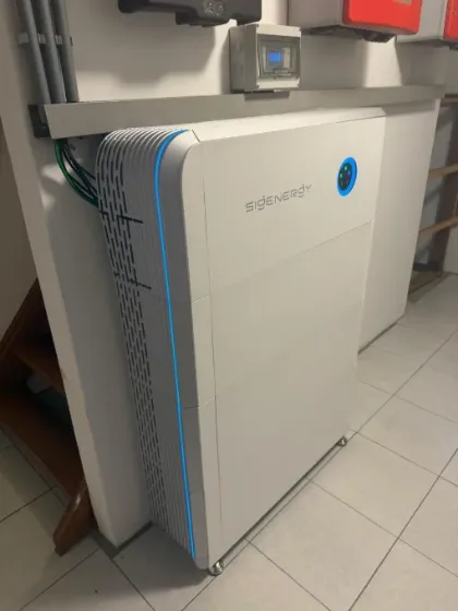 Sigenergy kast technische ruimte