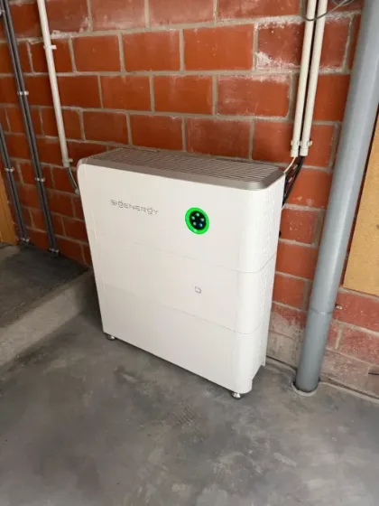 Sigenergy kast oranje baksteen