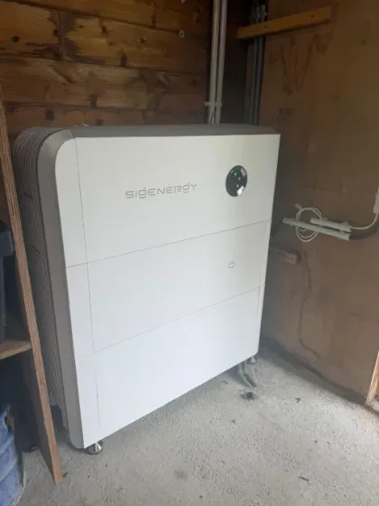 Sigenergy kast houten berging